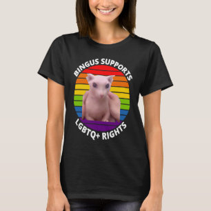 Bingus nennt meine geliebte haarlose Sphinxkatze T-Shirt