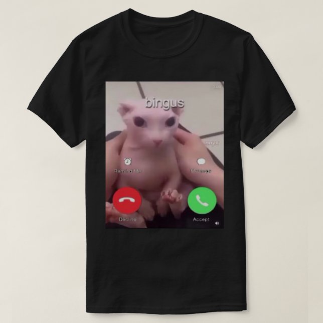 Bingus ruft T-Shirt (Design vorne)
