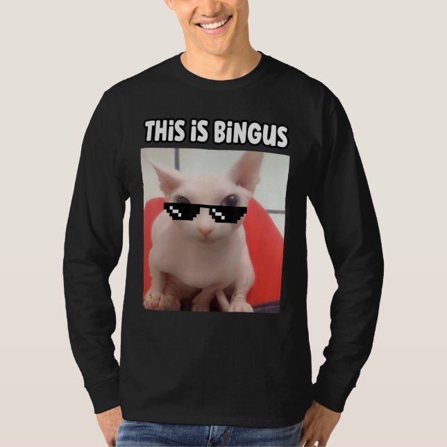 Bingus With Glasses T-Shirt (Vorderseite)