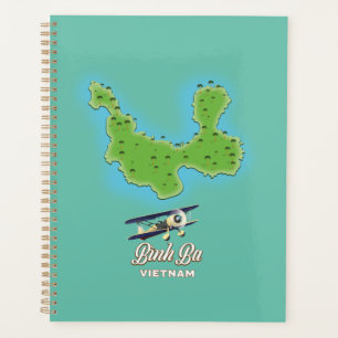 Bình Ba Island Karte Vietnam Karte Planer