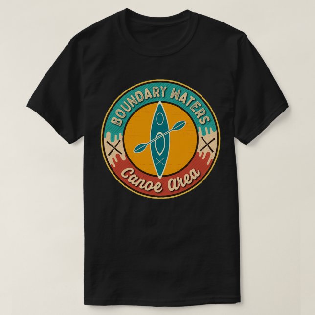 Binnengewässer Kanugebiet Wilderness GG T-Shirt (Design vorne)