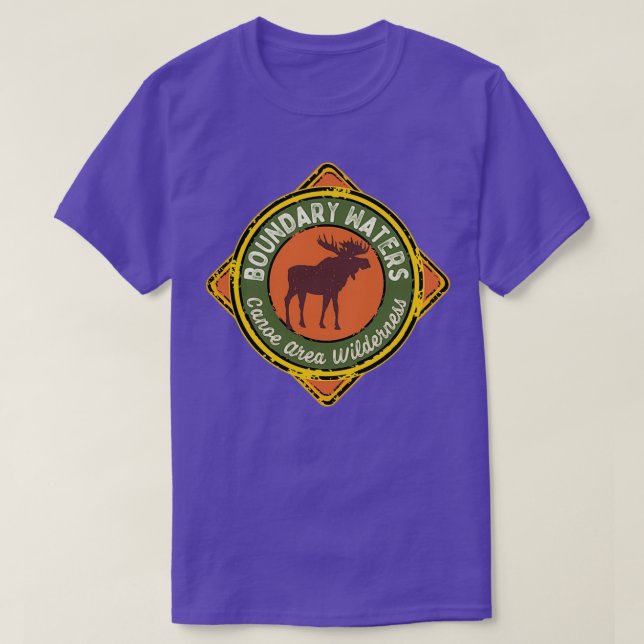 Binnengewässer Kanugebiet Wildnis CCC T-Shirt (Design vorne)