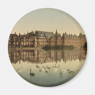 Binnenhof über dem Hofvijver, Den Haag Magnet