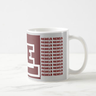 Binnenländische Lee-Rebell-Fußball-Kaffeetasse Kaffeetasse