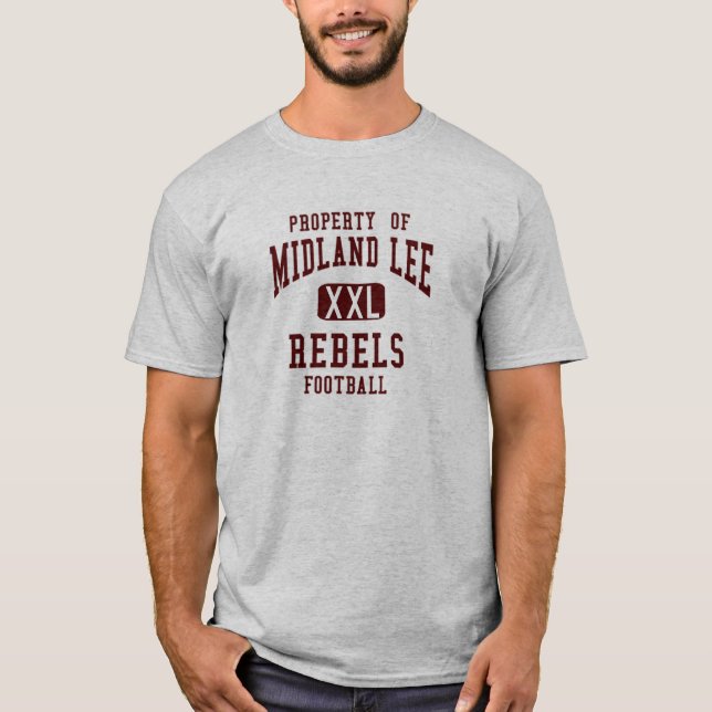 Binnenländischer Lee-Rebell-T - Shirt (Vorderseite)