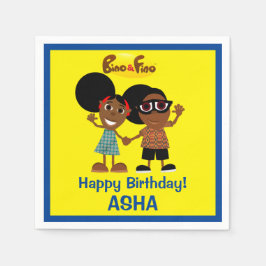 Bino und Fino Birthday Napkin Serviette