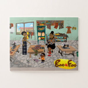 Bino und Fino im Kinderspielplatz