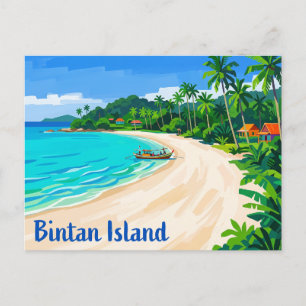 Bintan Insel Indonesien Postkarte