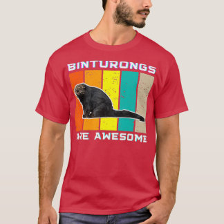 Binturong Abbildung Zubehör Vintages Shirt Männer