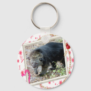 Binturong Bearcatvalentine-Schlüsselanhänger Schlüsselanhänger