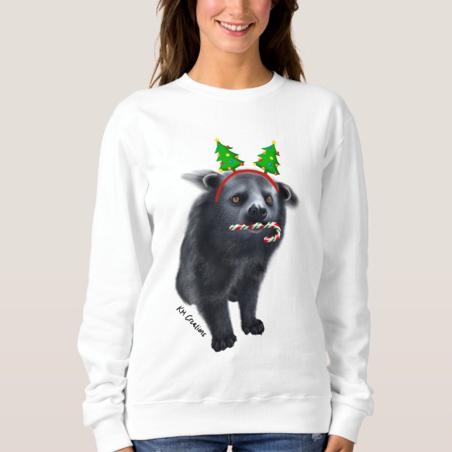 Binturong-Urlaubspulli Sweatshirt (Vorderseite)