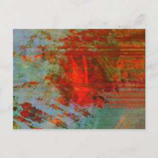 Bio Abstrac #1472 Postkarte