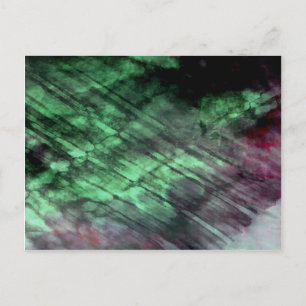 Bio abstrakt #1460 postkarte