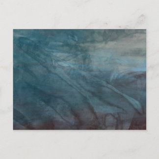 Bio abstrakte Nummer 1469 Postkarte