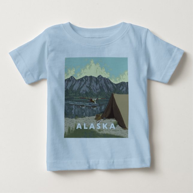 Bio Alaskan Baby Baby T-shirt (Vorderseite)