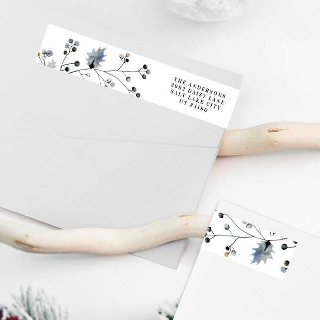 Bio Berry Weihnachtsfeiertage Rücksendeadresse (Von Creator hochgeladen)