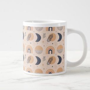 Bio Boho Pattern Jumbo-Tasse