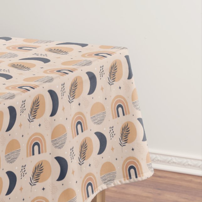 Bio Boho Pattern Tischdecke (Beispiel)