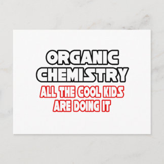 Bio Chemie... Coole Kinder Postkarte
