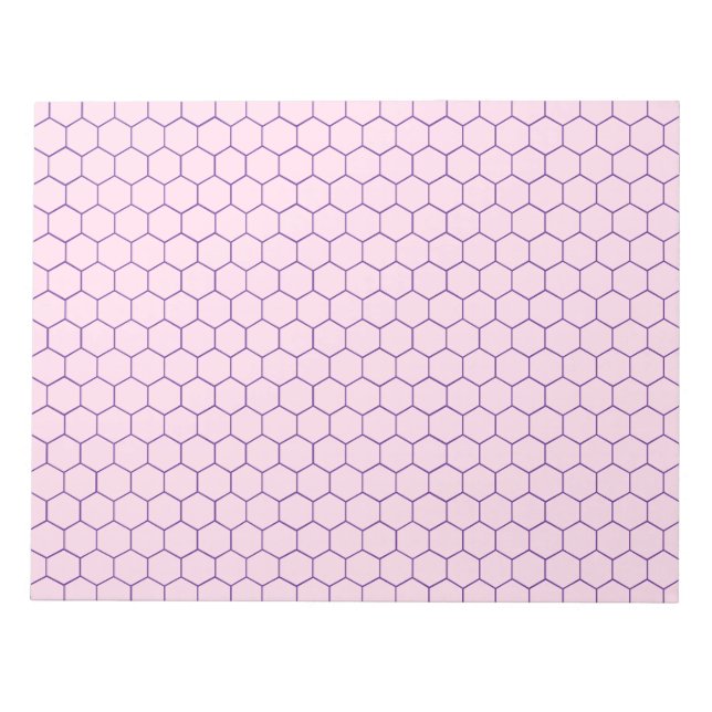 Bio Chemie Hexagonal Große Graphen Papier nicht Notizblock (Vorderseite)