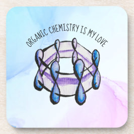 Bio Chemie Liebe Molekularbiologie Lehrer Getränkeuntersetzer