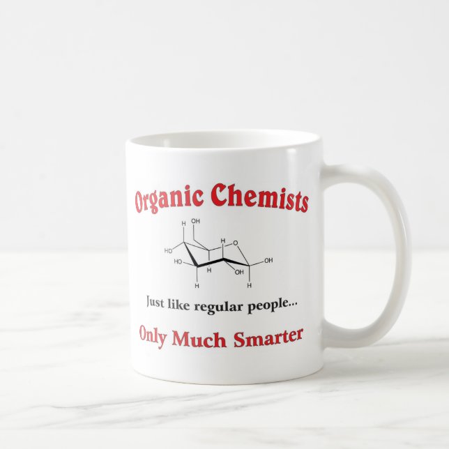 Bio Chemiker mögen gerade regelmäßige Leute Kaffeetasse (Rechts)