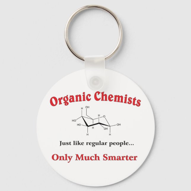 Bio Chemiker wie normale Menschen Schlüsselanhänger (Vorderseite)