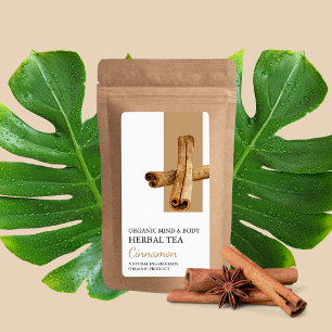 Bio Cinnamon Herbal Tee-Label