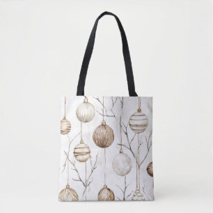 Bio Cream Tan Weihnachtsschmuck Tasche