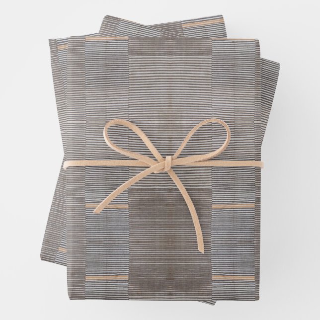 Bio Design Geschenkartikel Set von 3 HAMbyWG Geschenkpapier Set (Beispiel)