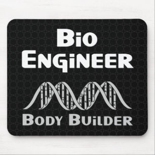 Bio Engineer Body Builder Mousepad