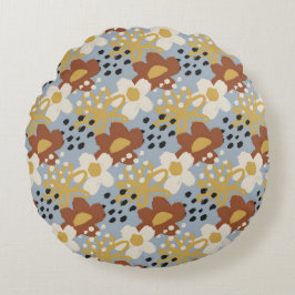 Bio Flor Rundes Kissen