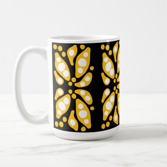 Bio Formen abstrakter Fluss Kaffeetasse (Links)