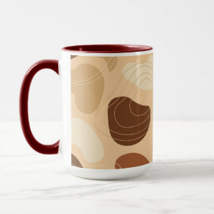 Bio Formen braun und beige Tasse