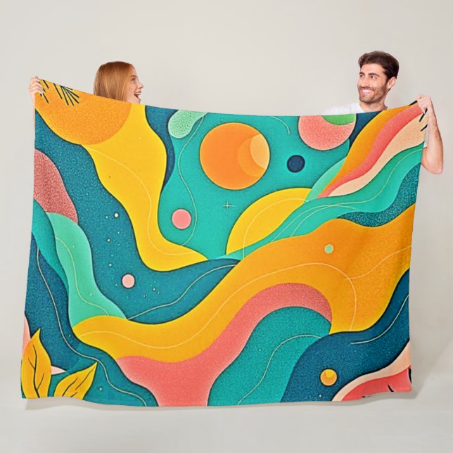 Bio Formen Fleecedecke (Beispiel)