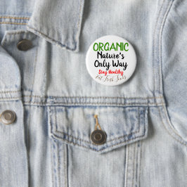 Bio Fresh Foods Round Button-Buttone Button