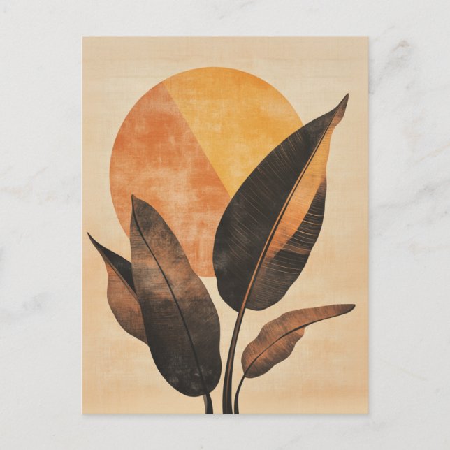 Bio Geometrie #123 Postkarte (Vorderseite)