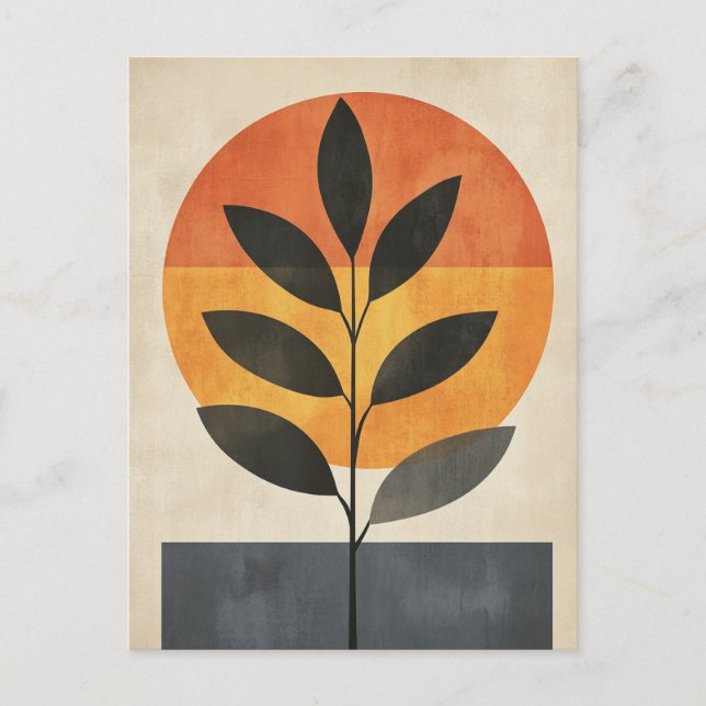 Bio Geometrie #129 Postkarte (Vorderseite)