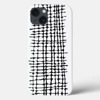 Bio Gitter-Muster Abstrakt Art Case-Mate iPhone Hülle