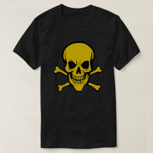 Bio Hazard Grinning Skull T - Shirt