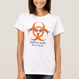 Bio Hazard Symbol Kabeljau Fisch & Chips T-Shirt