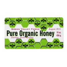 Bio Honig Jar Personalisiert