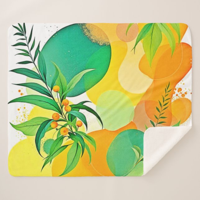 Bio Joy Flow Sherpadecke (Vorderseite (Horizontal))