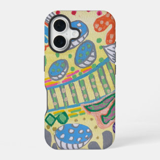 Bio-Karton / gelb iPhone 16 Hülle