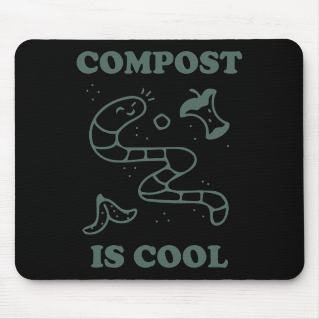 Bio landwirtschaftliche Kompostierung - Compost is Mousepad (Vorne)