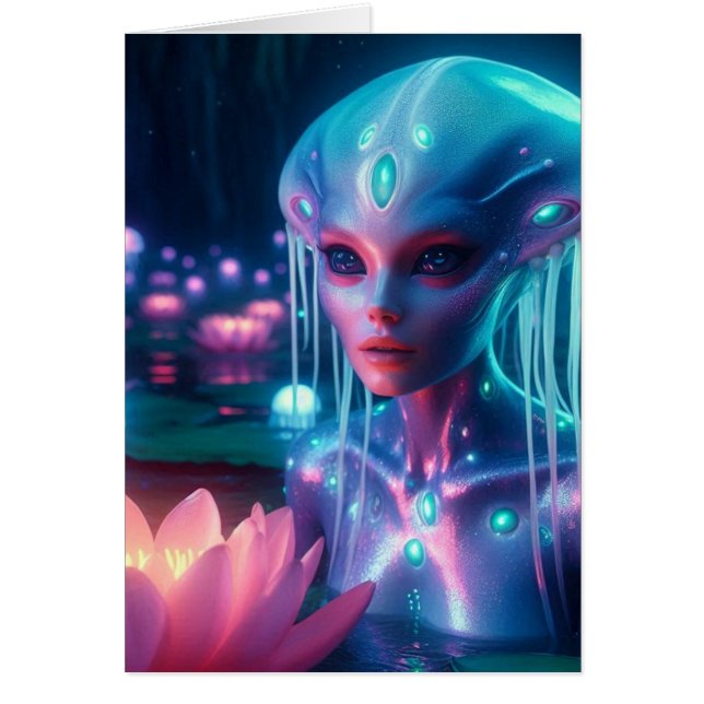 Bio-Leuchtende Schwimmkurven Alien Alle Beschwerde (Vorne)