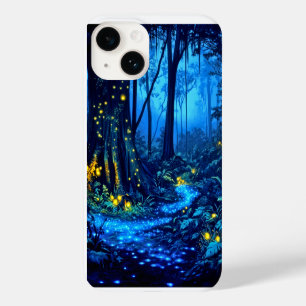Bio Lumineszenz Forest Case-Mate iPhone 14 Hülle