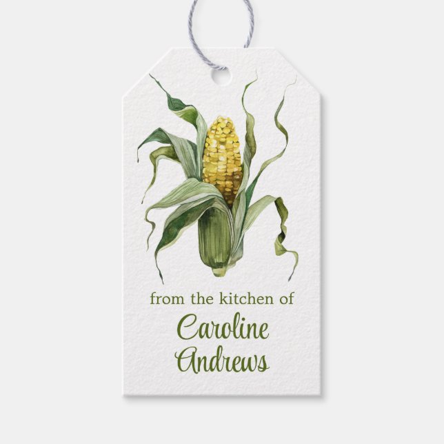 Bio Mais Geschenkanhänger (Vorderseite)