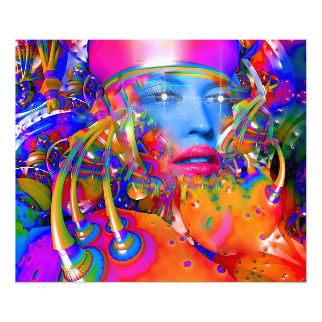 Bio Maschine Fotodruck (Vorne)