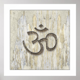 Bio Material-OM-Symbol-Plakat Poster